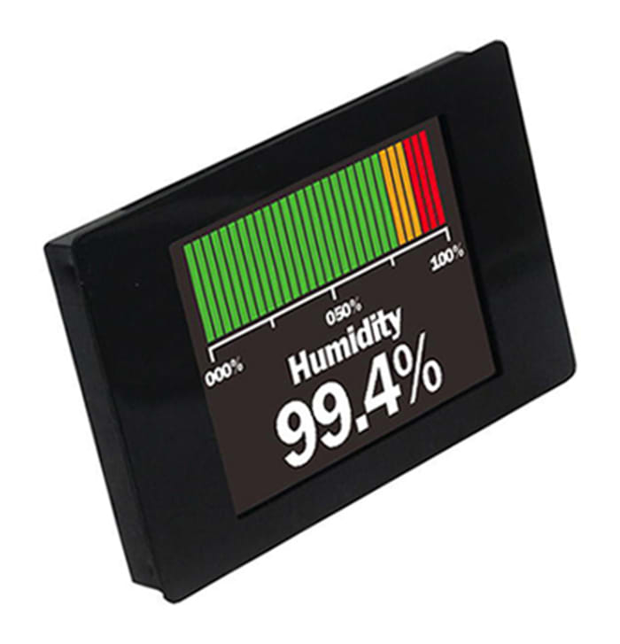 DWYER INSTRUMENTS SPPM TFT Full Color Digital Panel Multi-Function Meter, 46mm x 74mm