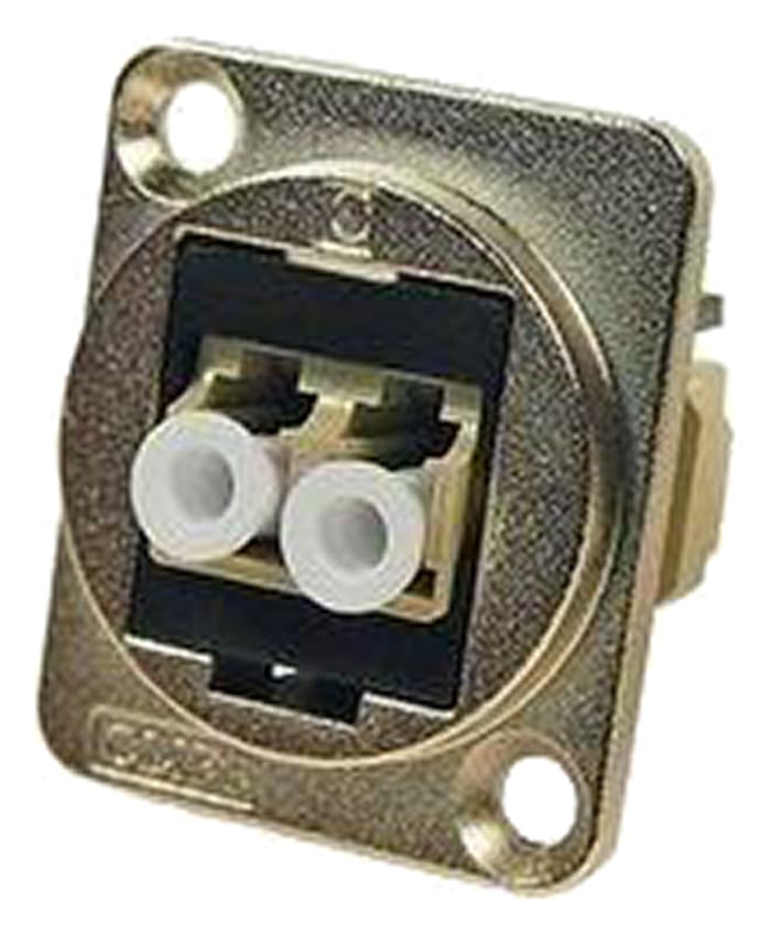 RS PRO, LC Multimode Duplex Fibre Optic Adapter