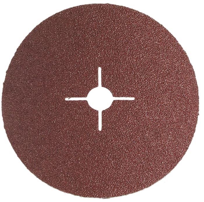 RS PRO RS PRO Medium 115mm Aluminium Oxide Abrasive Disc, 80 Grit