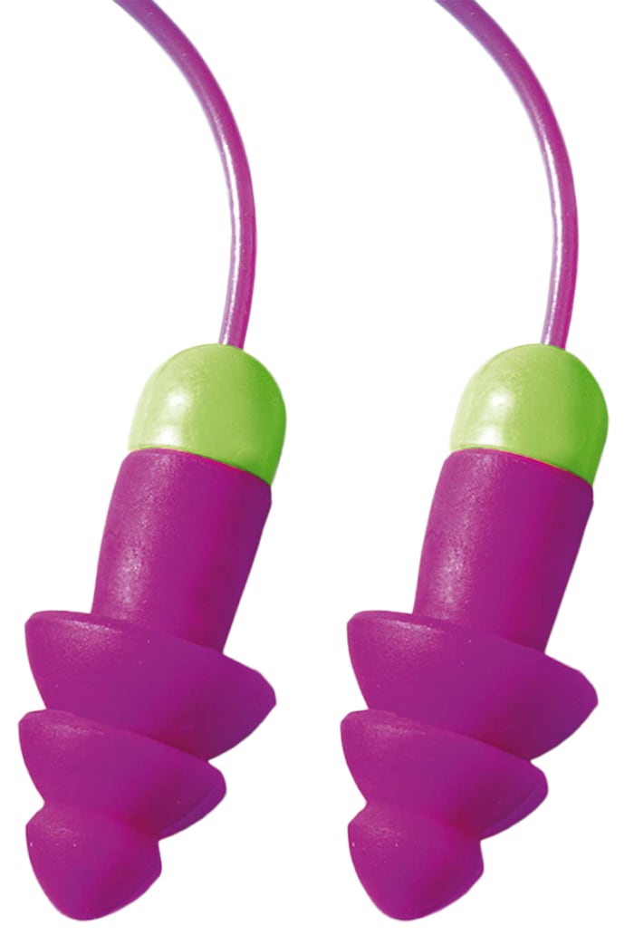 Bouchons d'oreilles cordés réutilisables Moldex 30dB x 10 paires