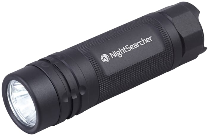 Nightsearcher LED Torch Black 280 lm, 114 mm