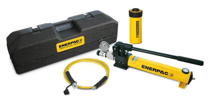 Enerpac RCS Tek Etkili Hidrolik Silindir (Kriko Tip – Delik Pistonlu), 10T, 38mm Strok