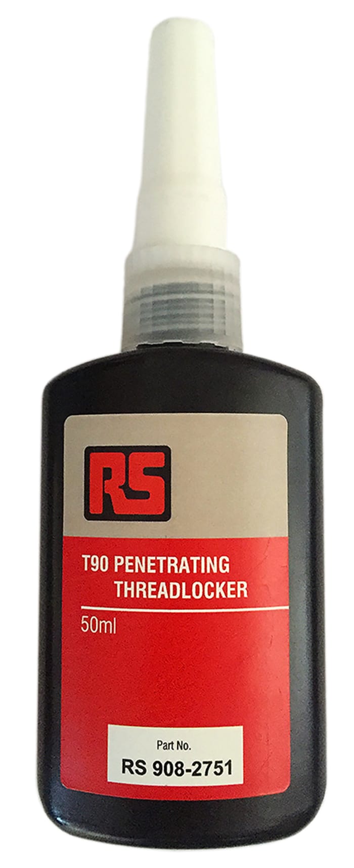 RS PRO T90 Green Threadlocking Adhesive, 50 ml Bottle, 24 h Cure Time