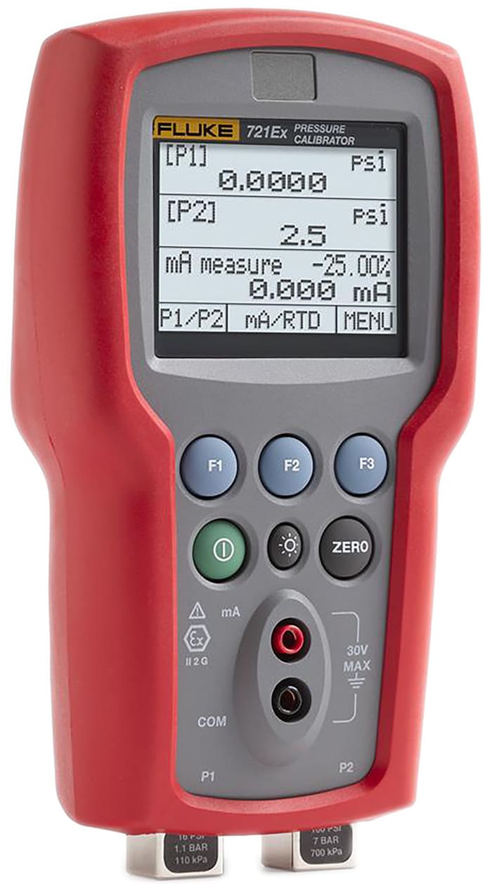 Fluke 721EX -0.83bar to 1.1bar Pressure Calibrator