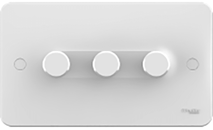 3 gang dimmer outlet switch