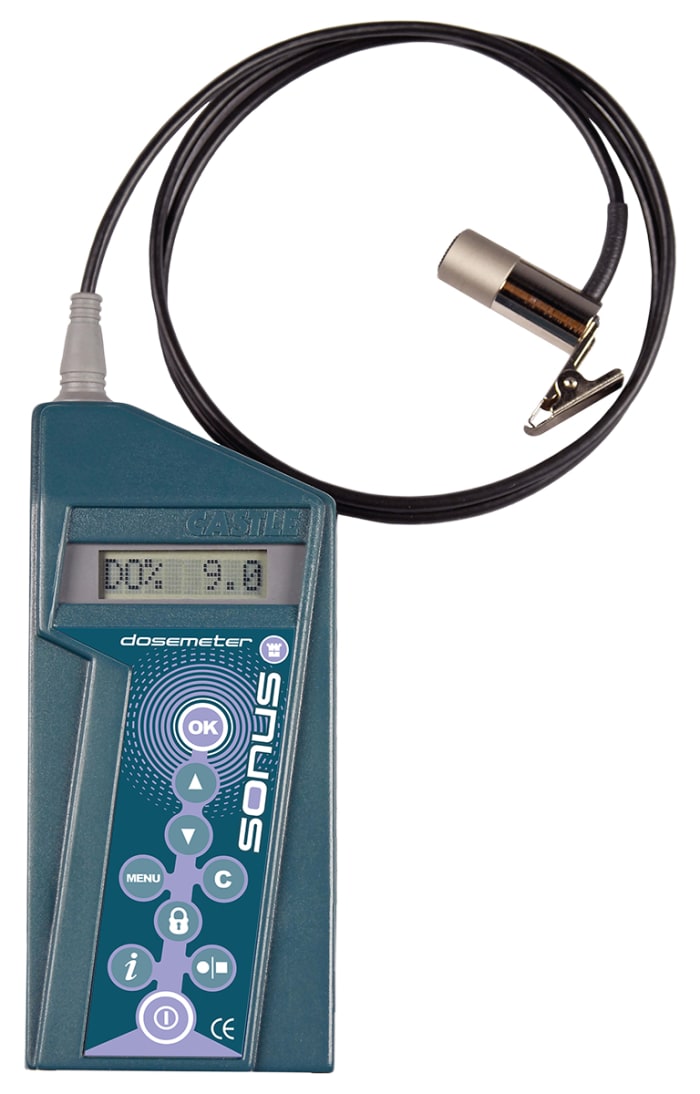 Castle Sonus GA257B Dosemeter Noise Dosemeter, 75dB to 140dB, 8kHz max
