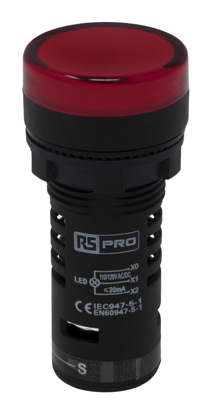Led pilot light 120v top