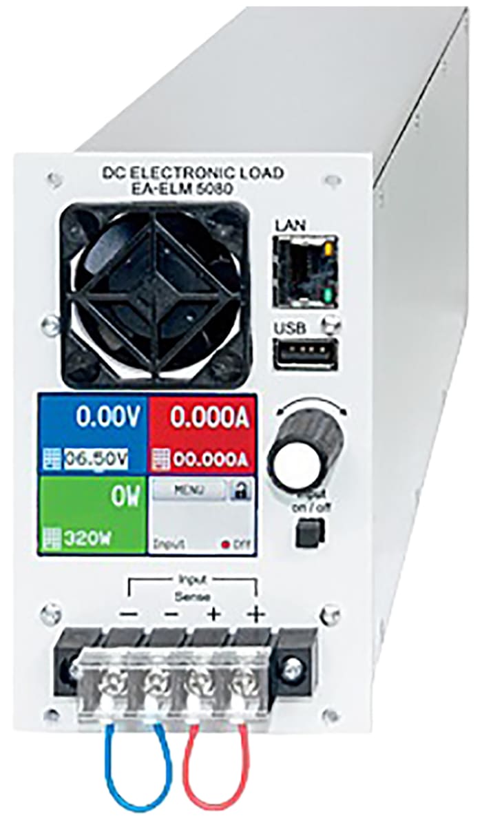 Ea Elm 5080 25 Ea Elektro Automatik Ea Elektro Automatik Electronic Load Ea Elm 5080 25 0 25 A 0 80 V 0 320 W 909 3590 Rs Components