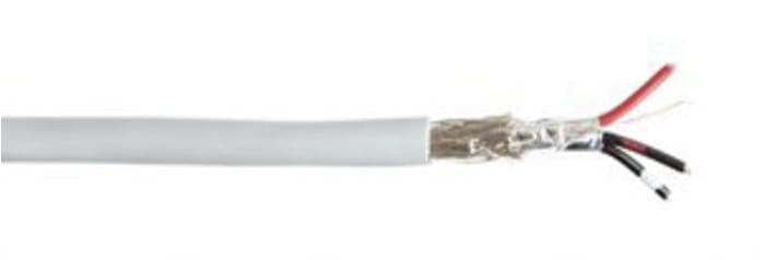 AXINDUS MP22E Series Data Cable, 2 Pairs, 4 Cores, 0.22 mm², Screened, 24 AWG, 100m, Screened Shield