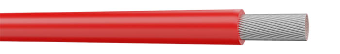 AXINDUS KY Series Red 1 mm² Hook Up Wire, 18 AWG, 32 x 0.2 mm, 200m, PVC Insulation, KY33A04R