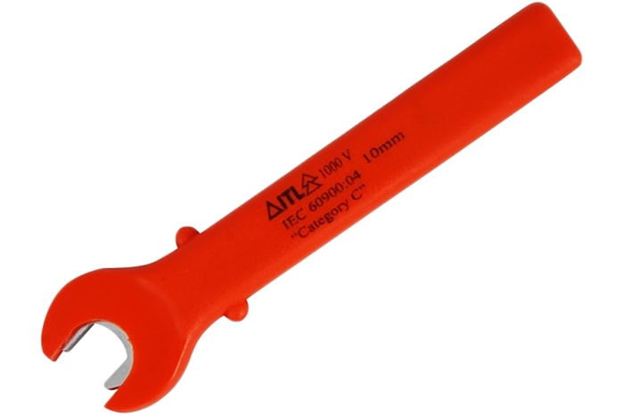 ITL Insulated Tools Ltd Open Ended Spanner, 16mm, Metric, 212 mm Overall, VDE/1000V