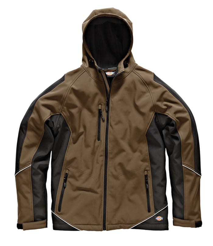 Dickies JW7010 Two Tone Softshell Khaki/Black XXXL Куртка Softshell