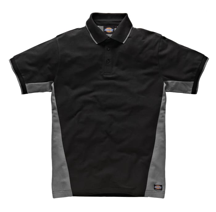 Dickies SH2004 Two Tone Polo Grey/Black XL Рубашка поло