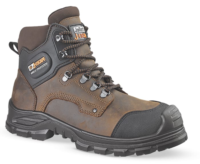 Jallatte SOFTANE BTP Black Composite Toe Capped Unisex Ankle Safety Boots UK 5 EU 38