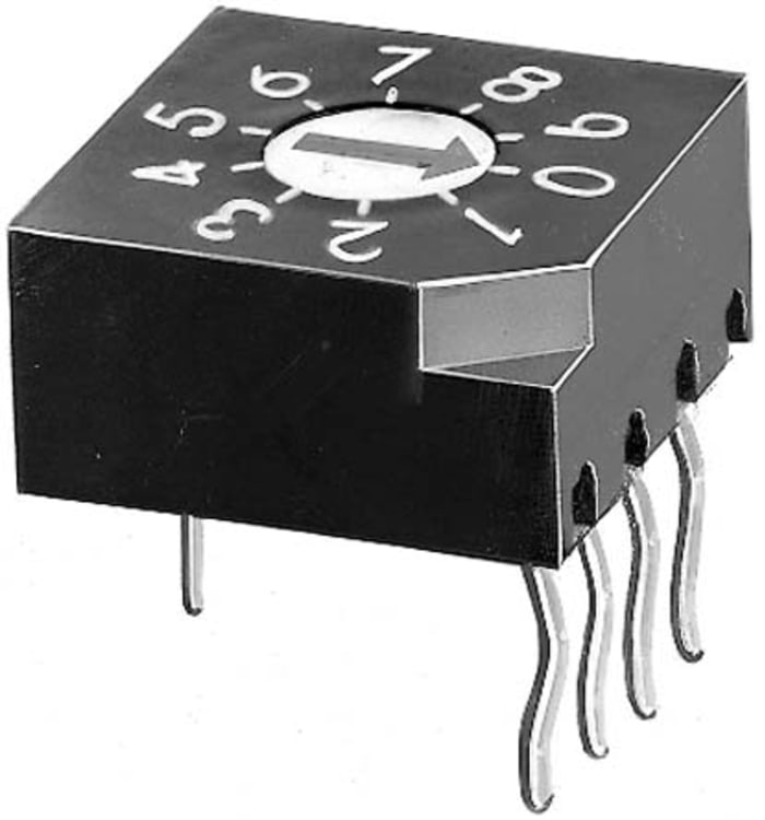 DRS 3116 KNITTERSWITCH 16 Way Through Hole Rotary Switch, Rotary