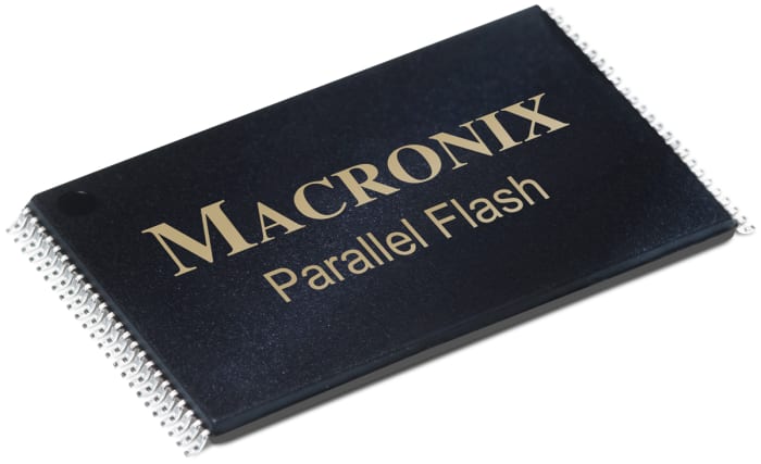 Macronix NOR 8Mbit Parallel Flash Memory 48-Pin TSOP, MX29LV800CBTI-70G