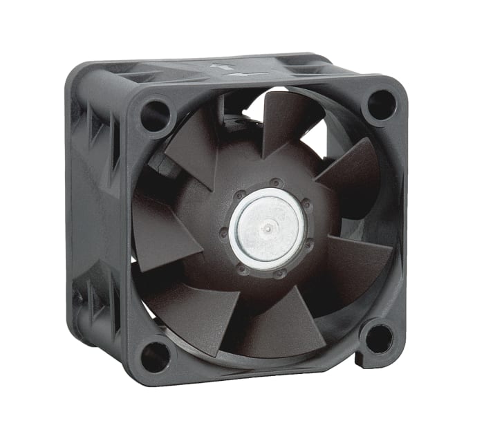 ebm-papst 420 J Series Axial Fan, 24 V dc, DC Operation, 38m³/h, 6.9W, IP54, 40 x 40 x 28mm