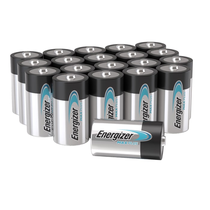 Energizer Energizer MAX PLUS 1.5V Alkaline, Zinc Manganese Dioxide C Batteries