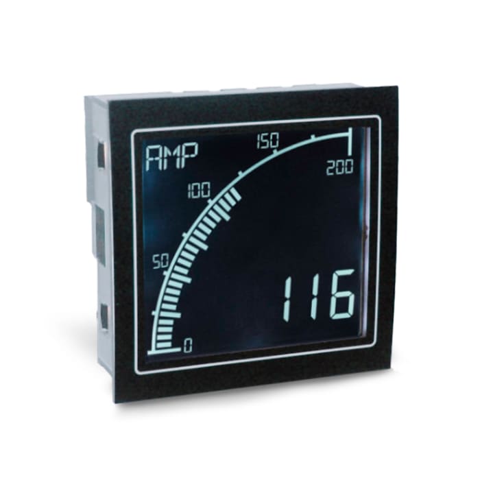 Trumeter Digital Panel Ammeter AC, 68mm x 68mm, 0.5 %