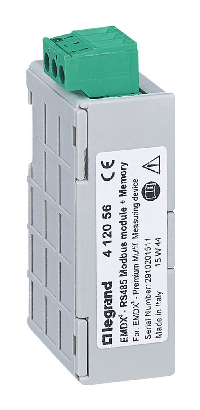 Legrand EMDX3 Series PLC Expansion Module for Use with 412053 Multi Function Measuring Unit