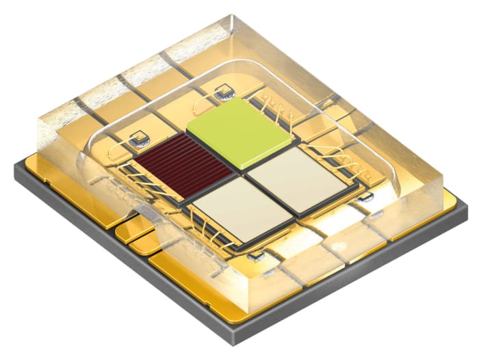 Osram Opto2.4 V, 3.05 V, 3.6 V RGBW LED SMD, OSTAR Stage LE RTDUW S2WP