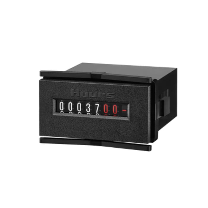 Kübler H37 Hour Meter, Timer, 7 Digit Analogue, 60Hz, 100 → 130 V ac