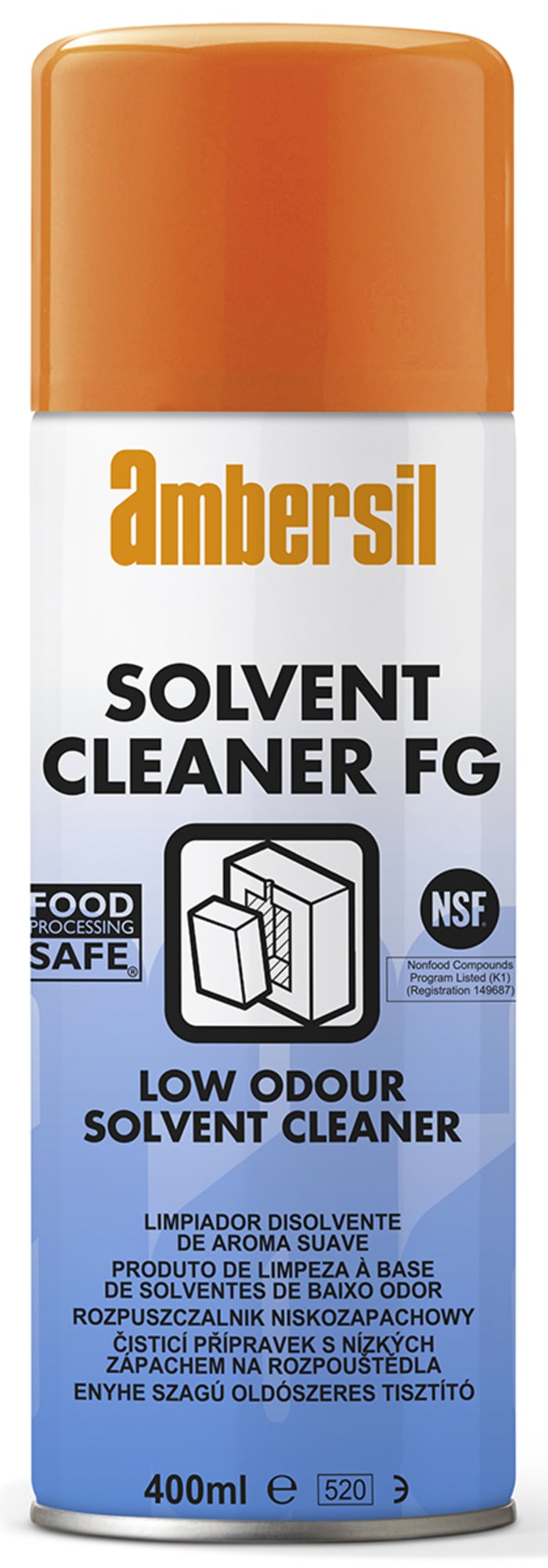 400 ml Aerosol Solvent Cleaner, Removes Steel Tool Protective Coatings