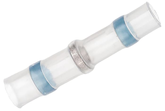 Manchon de soudage TE Connectivity, longueur: 21mm Transparent,diamètre de câble: 2.8 → 7.3mm