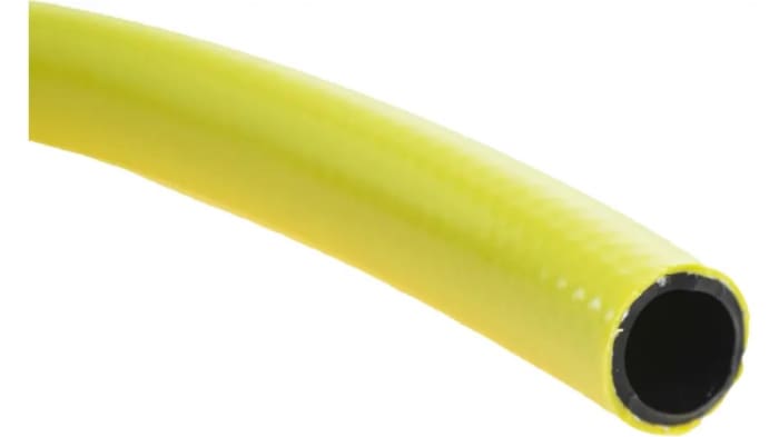 Tuyau RS PRO PVC, Ø 19mm x Ø 25.5mm, L 25m Jaune