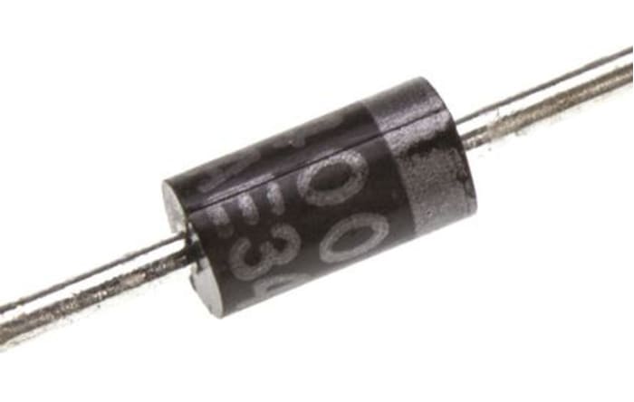 1N4746A onsemi | onsemi, 18V Zener Diode 5% 1 W Through Hole 2-Pin DO ...