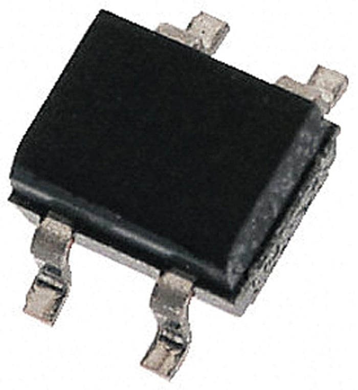HY Electronic Corp Bridge Rectifier, 500mA, 600V, 4-Pin