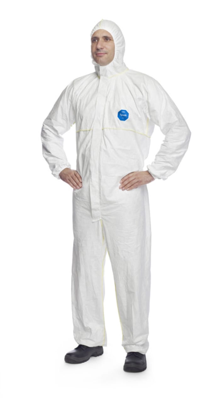 DuPont White Coverall, EN 1073-2, EN 1149-5, EU 2016/425, XL