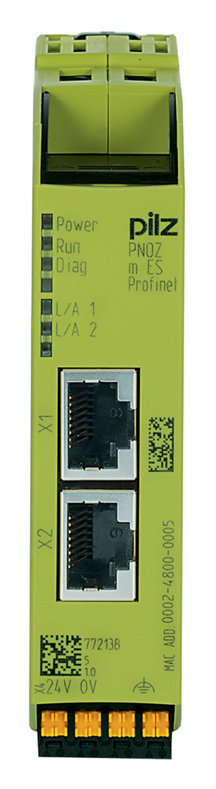 Pilz PNOZ m ES Series Safety Module, 24 V dc