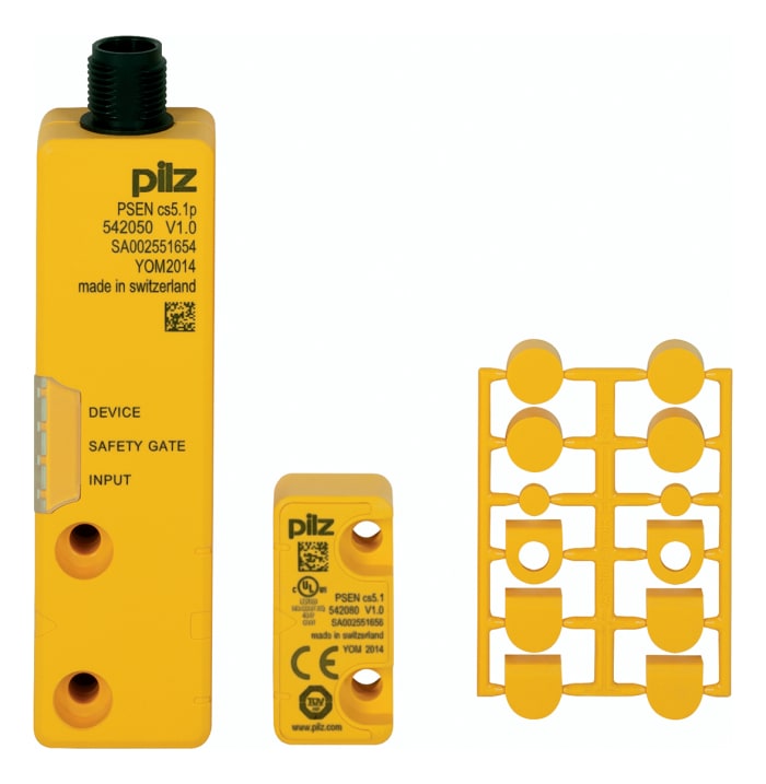 Pilz Transponder Non-Contact Safety Switch, 24V dc, Plastic Housing, M8