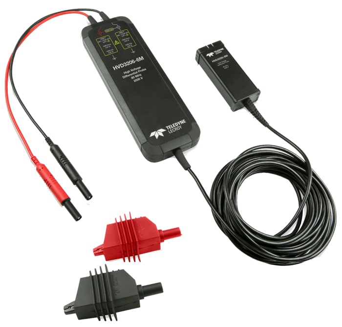 Sonde pour oscilloscope Différentielle Teledyne LeCroy, HVD3206-6M, bande passante 80MHz, atténuation 1:50, 1:500