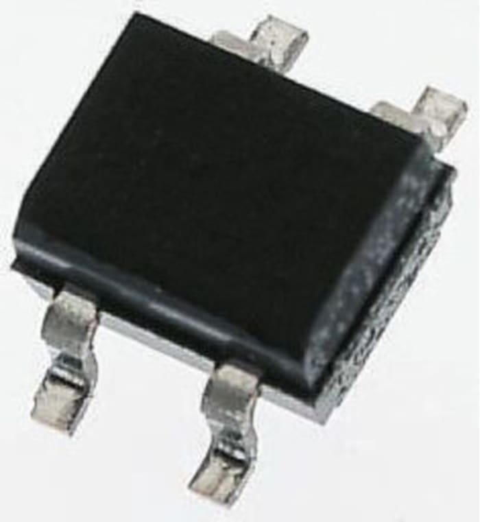 Vishay Bridge Rectifier, 800mA, 200V, 4-Pin