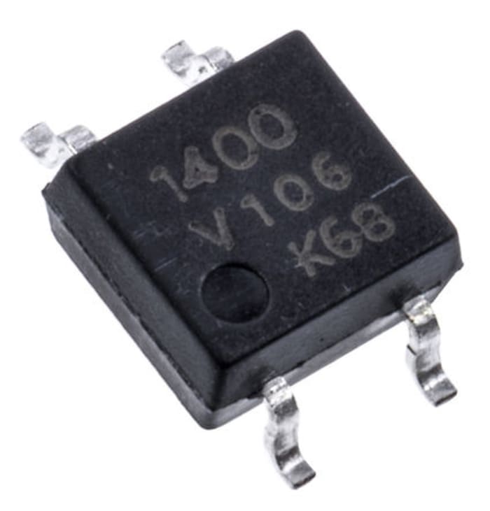 Vishay Solid State Relay, 0.1 A Load, PCB Mount, 60 V Load, 1.4 V Control