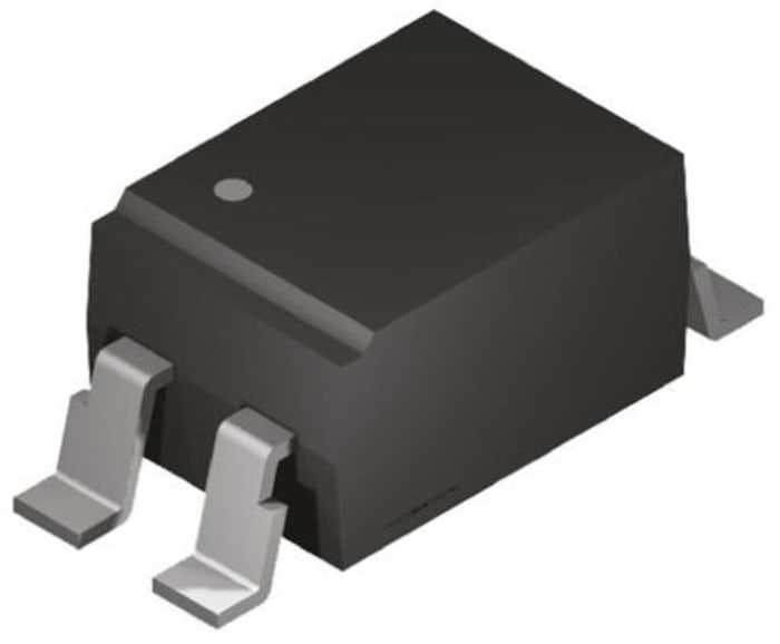 Optoacoplador Vishay SFH de 1 canal, Vf= 1.65V, Viso= 5300 V ac, IN. DC, OUT. Fototransistor, mont. pasante,