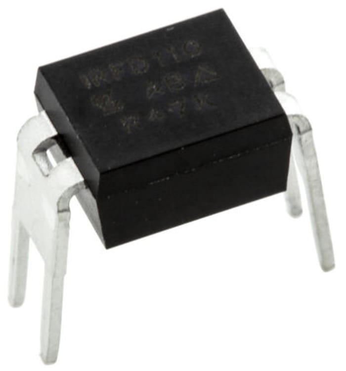 Vishay N-Channel MOSFET, 1 A, 100 V, 4-Pin HVMDIP IRFD110PBF