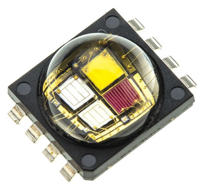 Cree2.1 V, 3.1 V, 3.2 V, 3.4 V RGBW LED SMD, XLamp MC-E MCE4CT-A2-0000-00A4AAAB1
