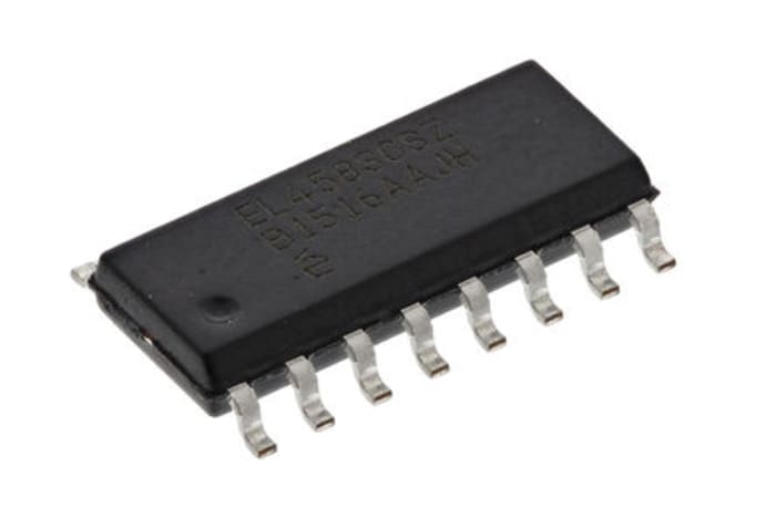 Renesas Electronics HIP4082IBZ MOSFET Gate Driver 4, 1.25 A, 15V 16-Pin, SOIC