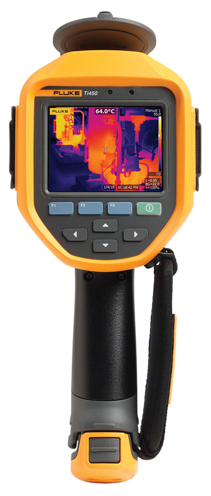 Fluke TI450 Thermal Imaging Camera, -20 → +1200 °C, 320 x 240pixel Detector Resolution