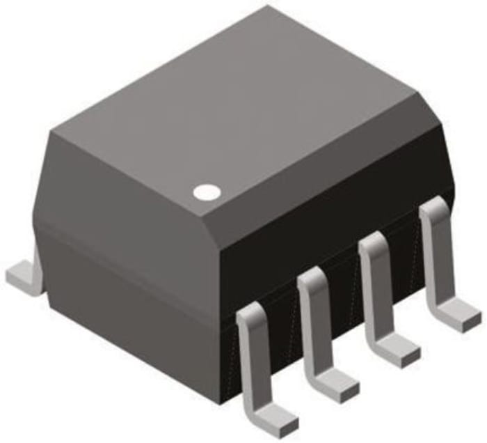 Broadcom, HCPL-0701-000E DC Input Darlington Output Optocoupler, Surface Mount, 8-Pin SOIC