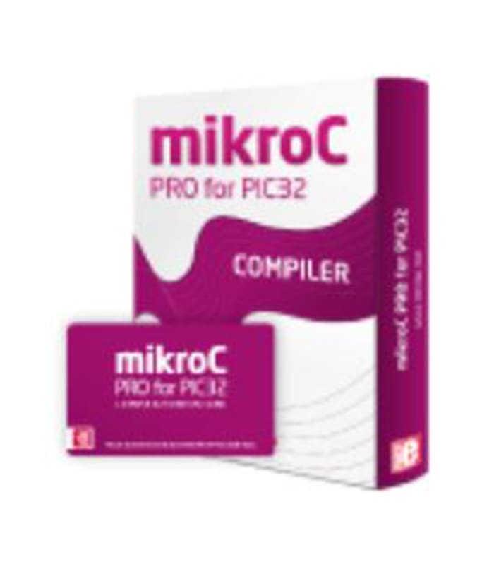 Software Compilador C mikroC PRO para PIC32 MikroElektronika para Windows XP, Vista, 7, 8, 10