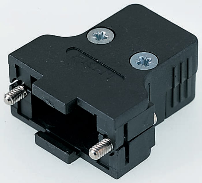 Capot Sub-D FCT from Molex série FKH, 50 contacts, en ABS boîtier D