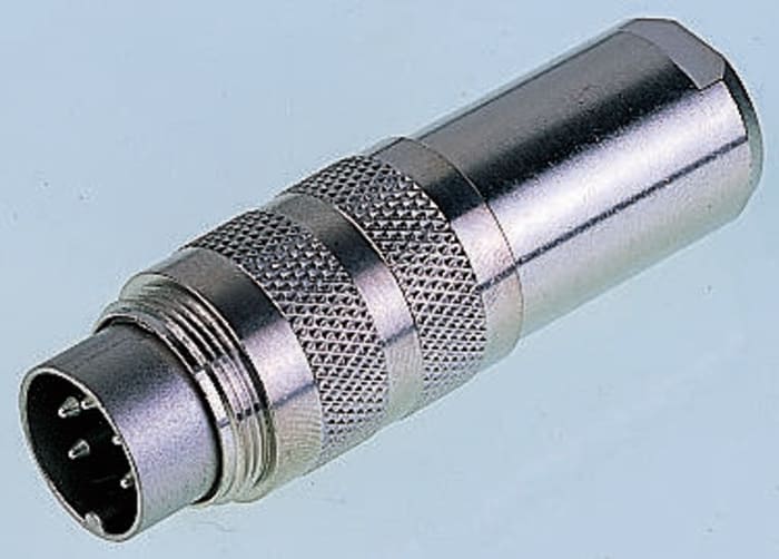 binder Circular Connector, 7 Contacts, Cable Mount, M16 Connector, Plug, Male, IP67, 423 Series