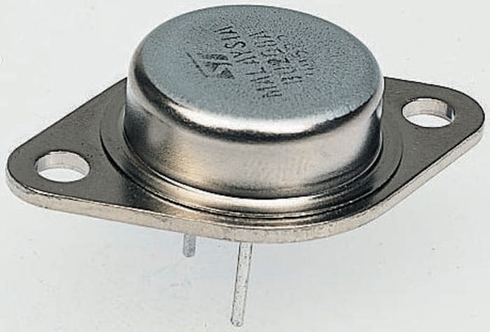 Transistor bipolaire, NPN, 17 A, 250 V, TO-3, 3 broches