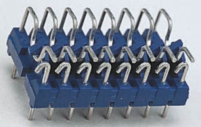 TE Connectivity 2 Way Through Hole DIP Switch SPDT, DIP-FIX Actuator