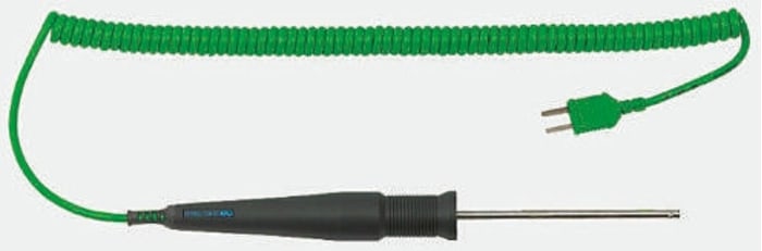 RS PRO Type K Thermocouple Air Temperature Probe, 110mm Length, 4mm Diameter, +750 °C Max