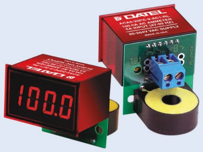 Murata Digital Ammeter AC, LED Display 3.5-Digits